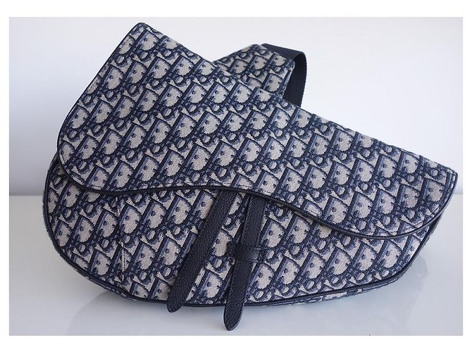 Maxi borsa Dior Saddle da uomo - vista 2