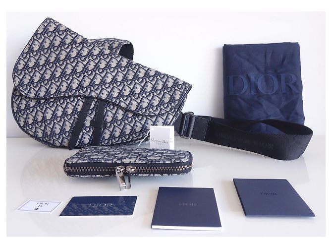 Maxi borsa Dior Saddle da uomo - vista 4