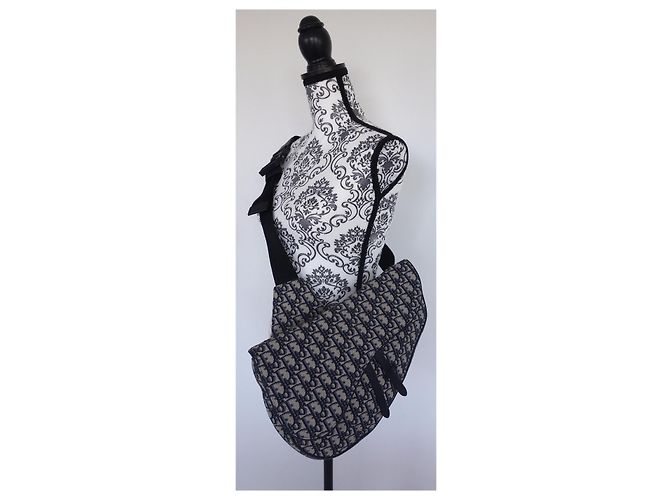 Maxi borsa Dior Saddle da uomo - vista 7