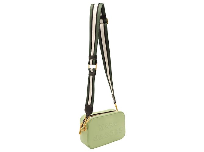 Marc Jacobs The Flash Camera Bag in pelle verde pistacchio - vista 2