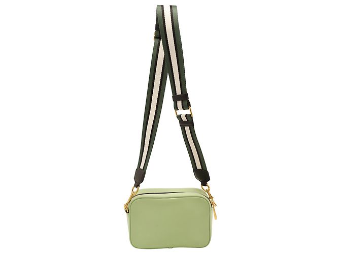 Marc Jacobs The Flash Camera Bag in pelle verde pistacchio - vista 4