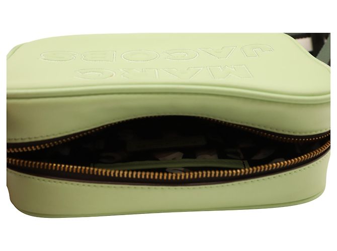 Marc Jacobs The Flash Camera Bag in pelle verde pistacchio - vista 6