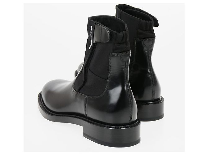 Dior Chelsea boots black leather - view 3