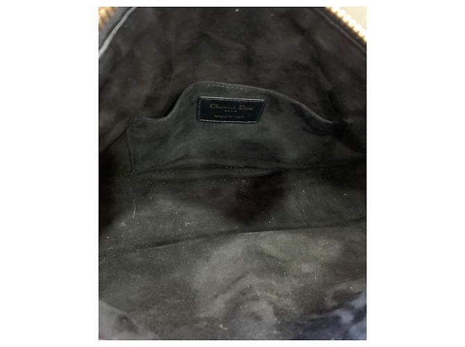 Borsa Dior Vibe Hobo in pelle nera Nero - vista 7
