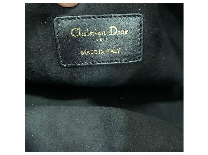 Borsa Dior Vibe Hobo in pelle nera Nero - vista 8
