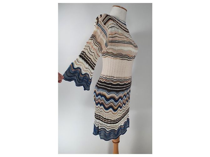 Abito M Missoni in Viscosa Multicolore - vista 3