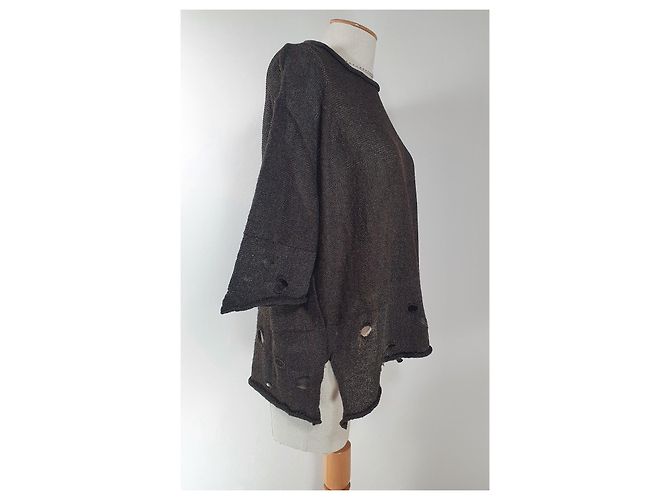 Autre Marque Top Sulu x Krstin Bernecker Marrón Castaño - vista 2