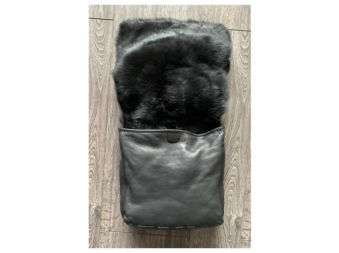 Borsa a Tracolla Gucci in Pelle Nera Nero - vista 2