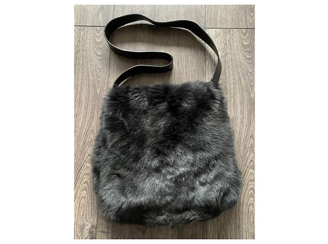 Borsa a Tracolla Gucci in Pelle Nera Nero - vista 3