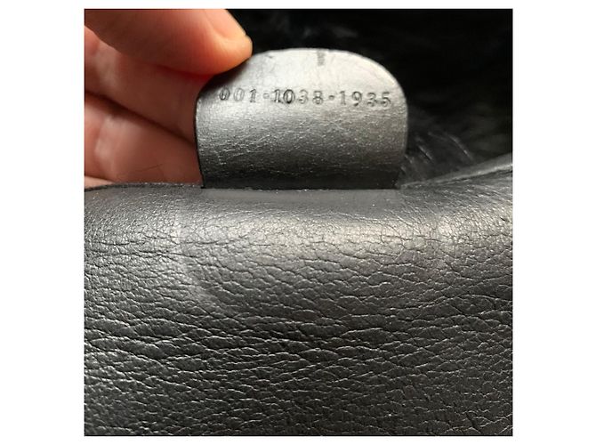 Borsa a Tracolla Gucci in Pelle Nera Nero - vista 5