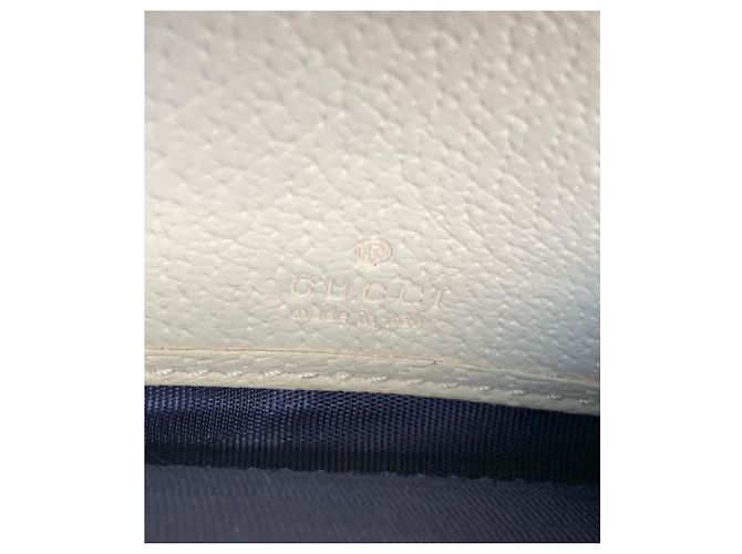 Borsa a mano Gucci Ophidia WOC in pelle bianca Bianco - vista 6