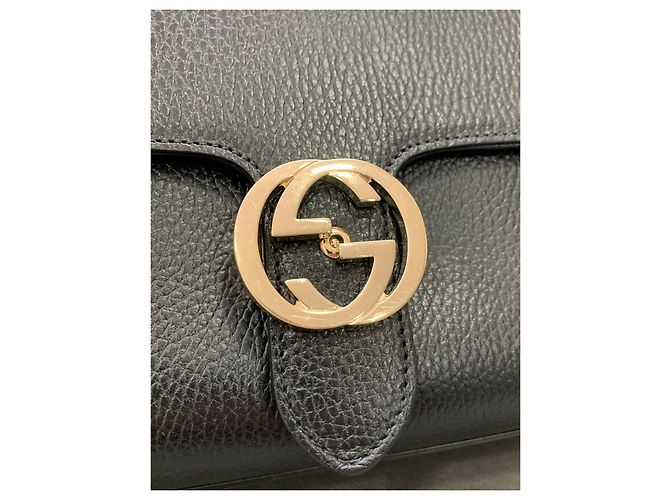 Gucci Borsa con manico superiore ad incastro Nero - vista 6