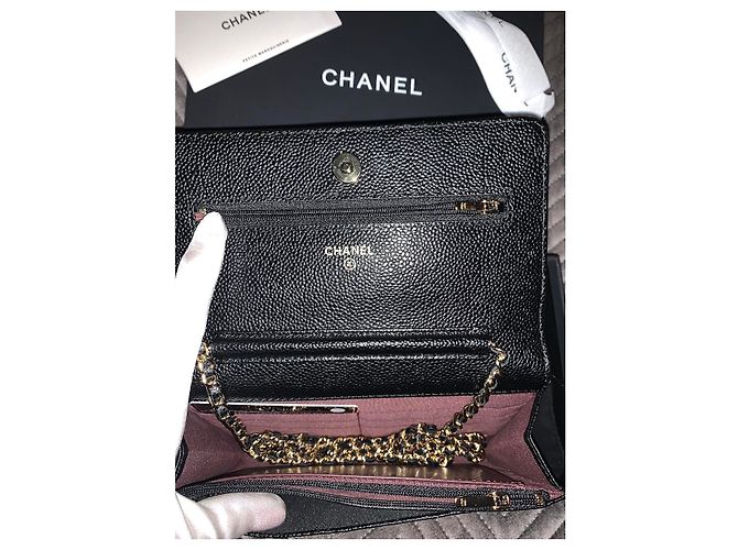 Wallet On Chain Chanel borse, portafogli, casi Nero - vista 15