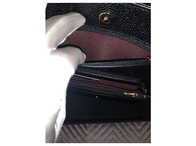 Wallet On Chain Chanel borse, portafogli, casi Nero - vista 17