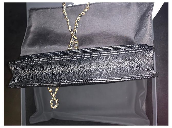 Wallet On Chain Chanel borse, portafogli, casi Nero - vista 7