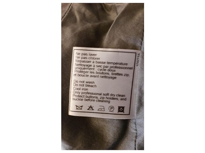 Chanel Jacke aus Wolle Gold Grösse 36 Golden - Ansicht 4