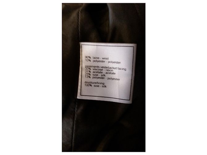 Chanel Jacke aus Wolle Gold Grösse 36 Golden - Ansicht 5