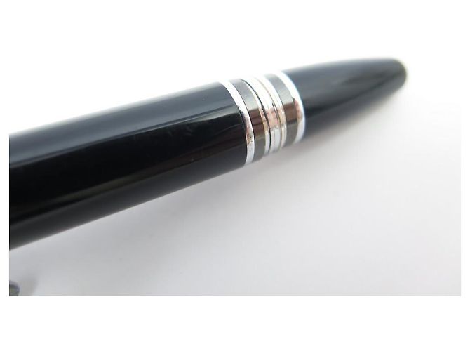MONTBLANC STARWALKER FÜLLFEDERHALTER 8482 SCHWARZ & PLATIN + FÜLLFEDERHALTERBOX - Ansicht 9