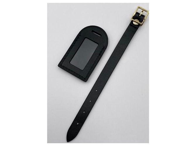 Louis Vuitton luggage tag Nero - vista 4