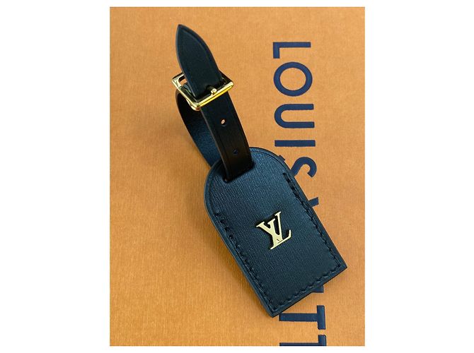 Louis Vuitton luggage tag Nero - vista 9
