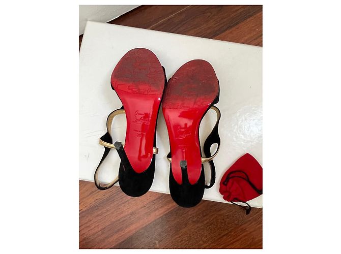 Christian Louboutin sandali in edizione limitata Nero - vista 6