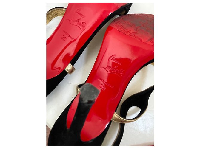 Christian Louboutin sandali in edizione limitata Nero - vista 7