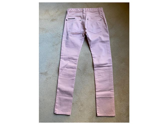 Eleven Paris Rosa Baumwolljeans Mädchen Pink - Ansicht 2