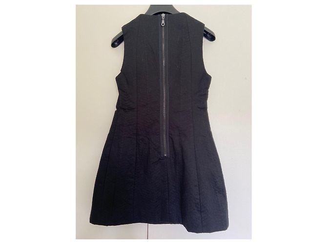 Minivestido Asos Black de algodón negro - vista 5