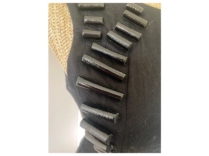 Minivestido Asos Black de algodón negro - vista 7