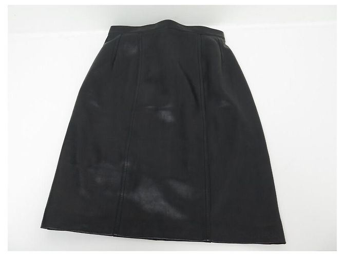 COMPLETO CHANEL NERO E ROSSO GIACCA E GONNA GIACCA E GONNA NERO ROSSO - vista 12