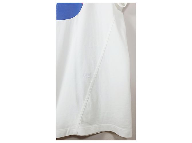 Camiseta Courreges blanca de algodón Blanco Multicolor - vista 3