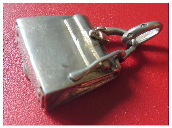 Hermès Ciondolo vintage in argento sterling Kelly - vista 9