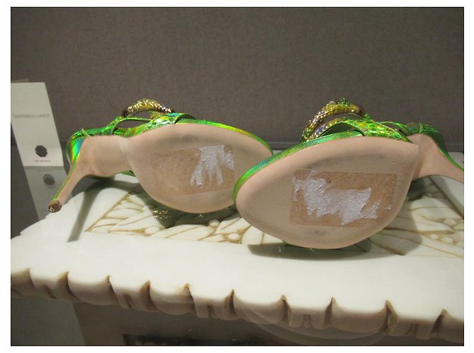 Autre Marque Sandali Gioiello Gianmarco Lorenzi serpente verde - vista 10