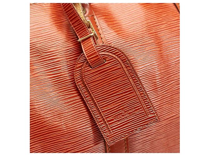 Louis Vuitton Epi Keepall 45 M42973 Marrone - vista 12