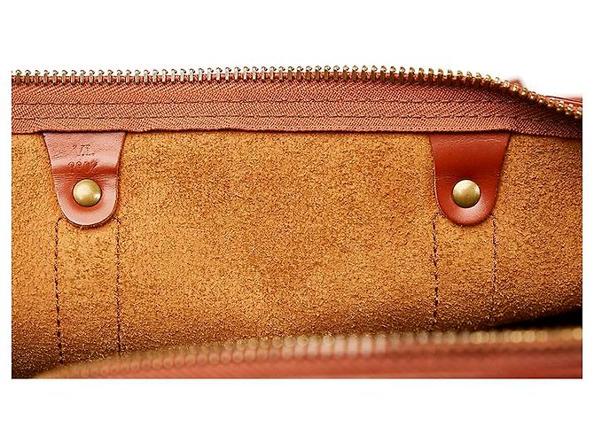Louis Vuitton Epi Keepall 45 M42973 Marrone - vista 6