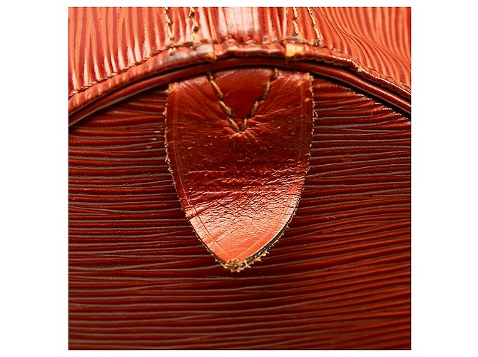 Louis Vuitton Epi Keepall 45 M42973 Marrone - vista 9