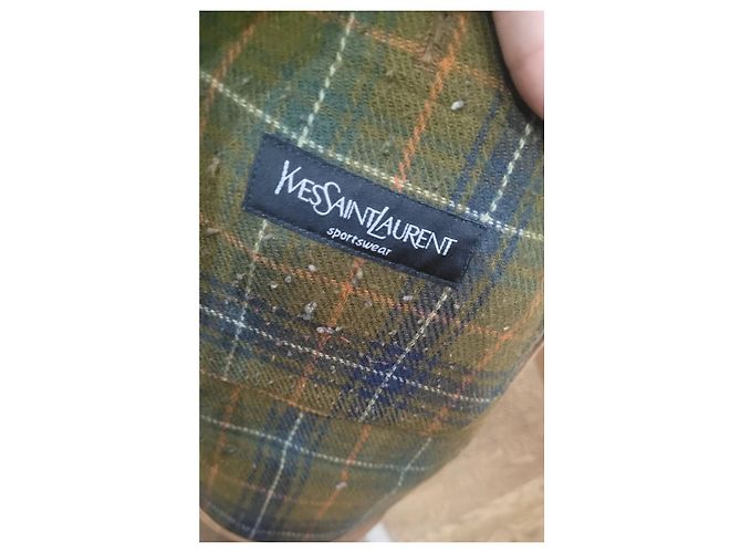 Yves Saint Laurent cappotto Marrone - vista 7
