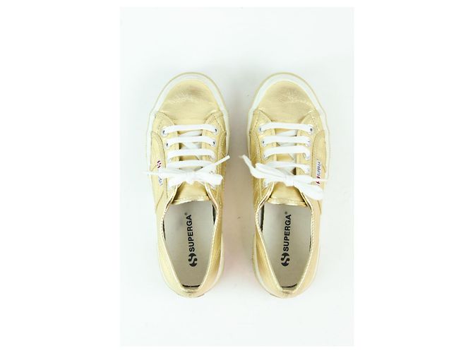 Scarpe da ginnastica Superga 37 D'oro - vista 4