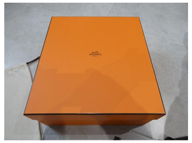 Hermès caixa para bolsa hermes birkin 30 conjunto completo Laranja - vista 2