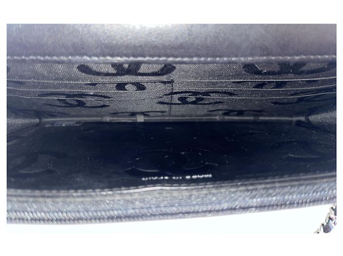 Wallet On Chain Portafoglio su Chain Chanel Nero - vista 10