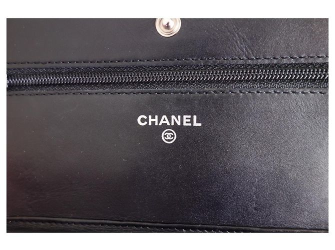 Wallet On Chain Portafoglio su Chain Chanel Nero - vista 5