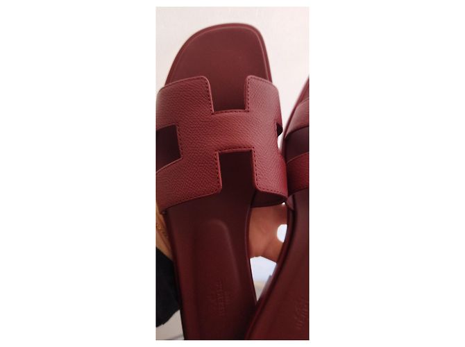 Hermès Oran Dark red - view 3