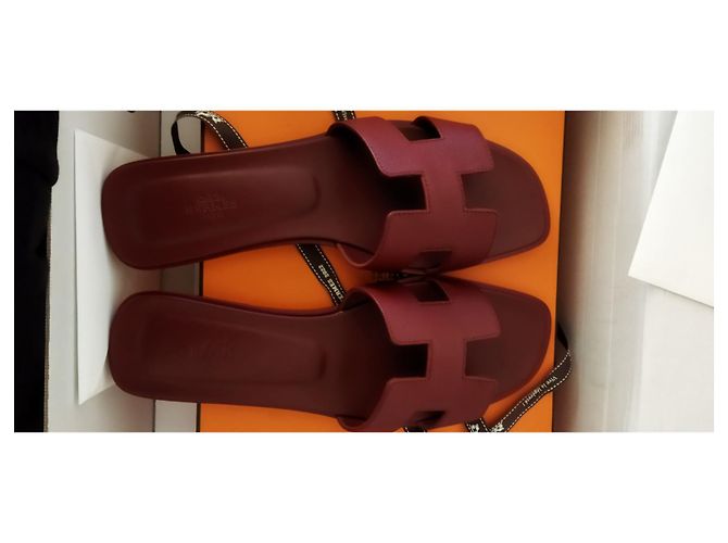 Hermès Oran Dark red - view 5
