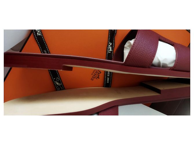 Hermès Oran Dark red - view 6