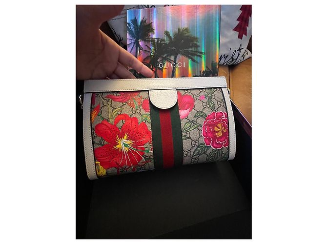 Borsa Gucci floreale Multicolore - vista 2
