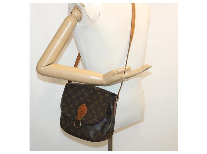 Saint-Cloud LOUIS VUITTON Monogram Saint Cloud GM Borsa a tracolla M51242 LV Auth em3542 Monogramma - vista 24