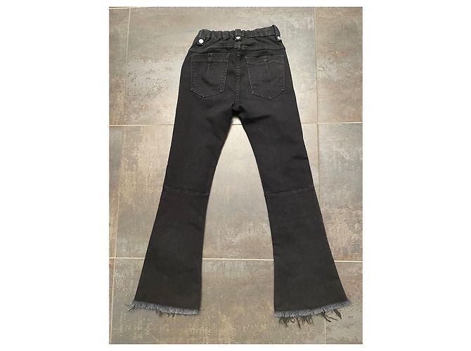 Vaqueros bootcut Unravel Project negros - vista 4