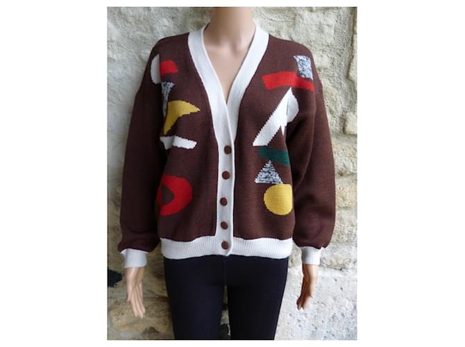 Rene Derhy Prendas de punto Castaño Multicolor - vista 3