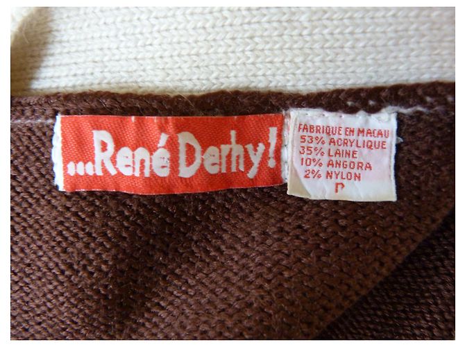 Rene Derhy Prendas de punto Castaño Multicolor - vista 7