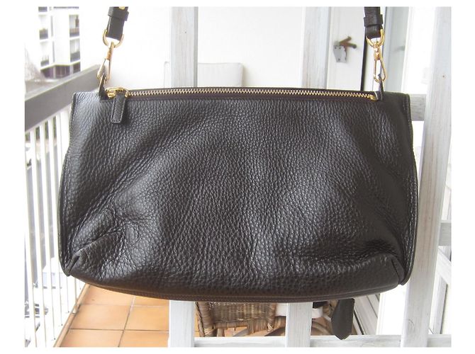 Borsa a mano Tom Ford Alix in pelle cioccolato - vista 11